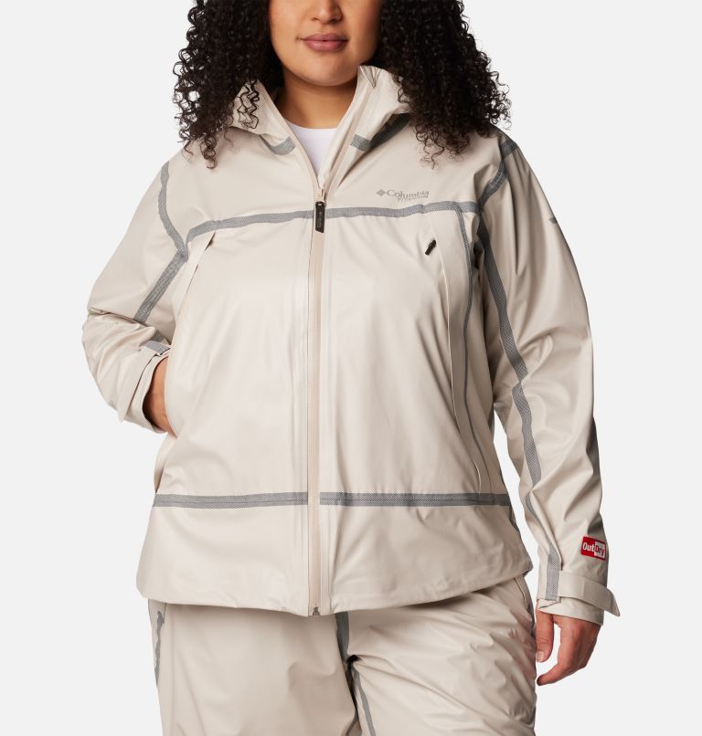 Columbia Womens OutDry Extreme Wyldwood Shell Jacket - Plus Size